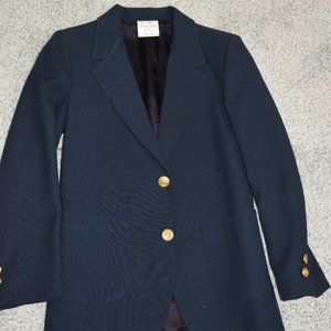 Boy's Suit Like New Navy Blue